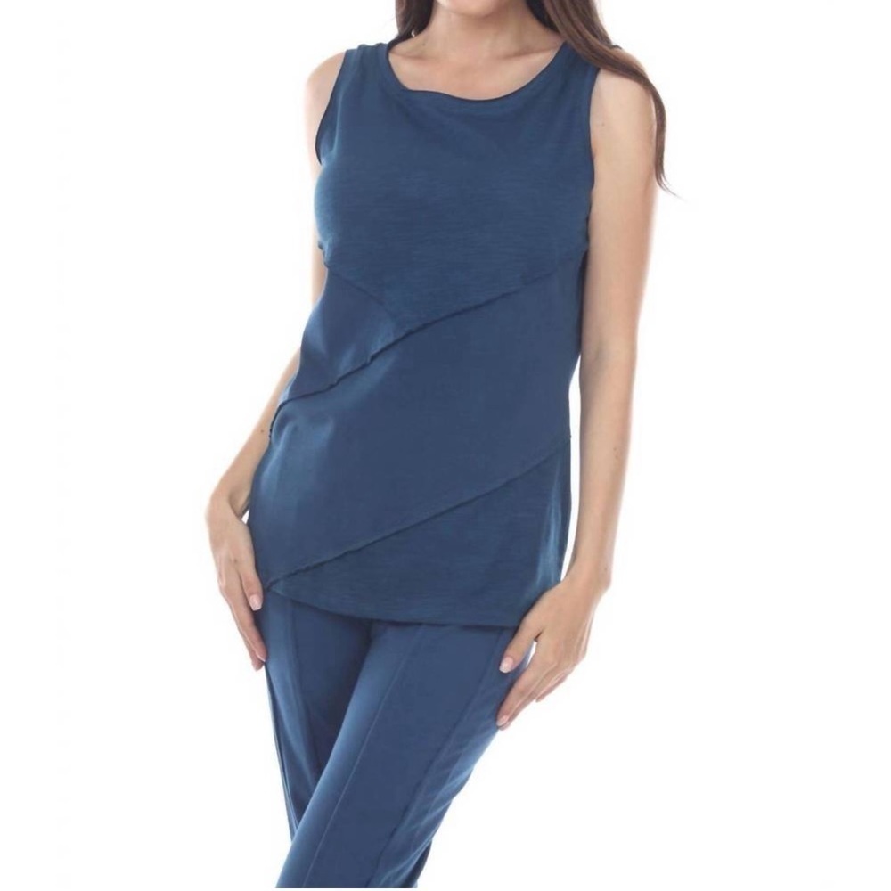 Neon Buddha Classy asymmetrical Tank Top - Picture 1 of 6